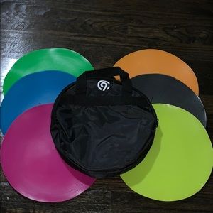 Set of 6 workout agility dots